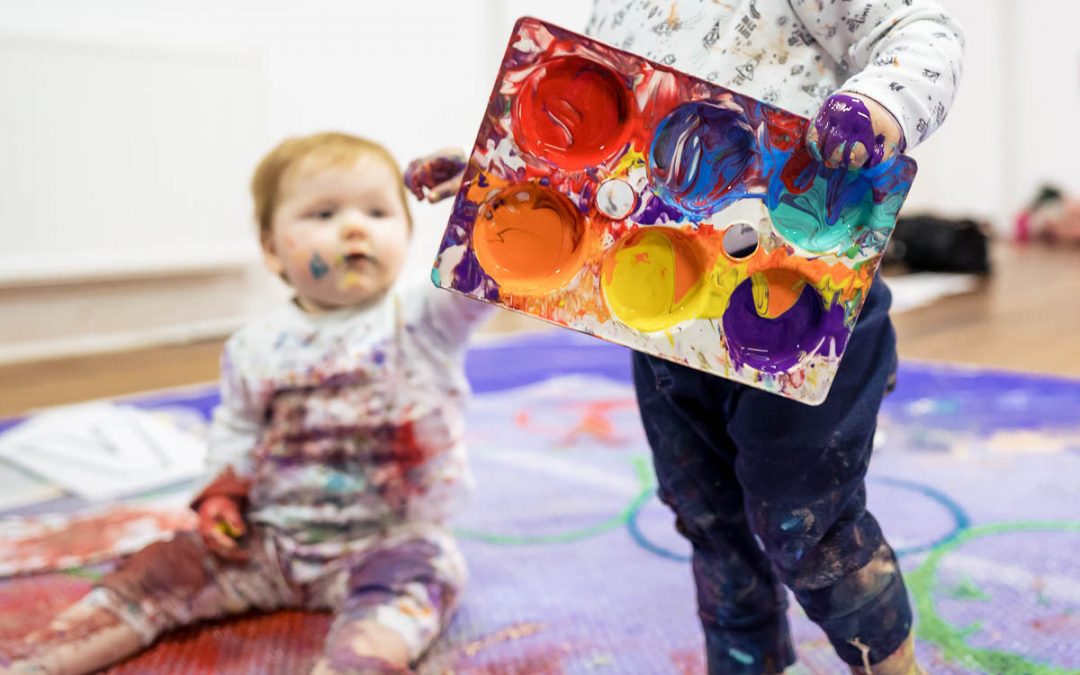 ARTventures and 5 benefits of creative messy play