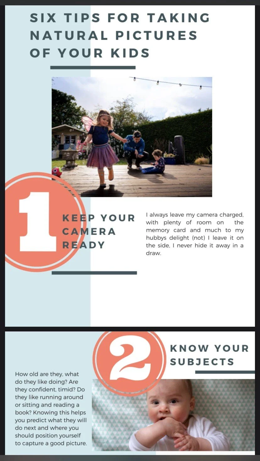 Six tips for taking natural pictures of your children PDF summary.jpg